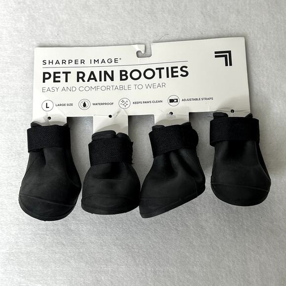 Sharper Image Pet Rain Booties - Picture 1 of 4